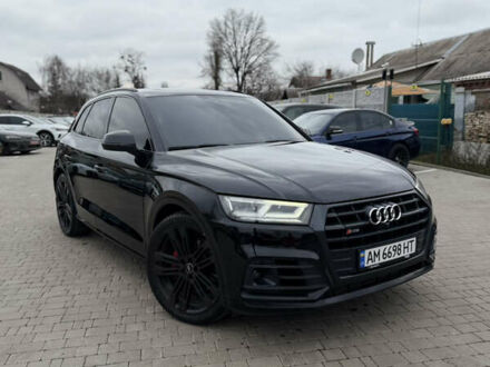 Черный Ауди SQ5, объемом двигателя 3 л и пробегом 98 тыс. км за 30999 $, фото 1 на Automoto.ua