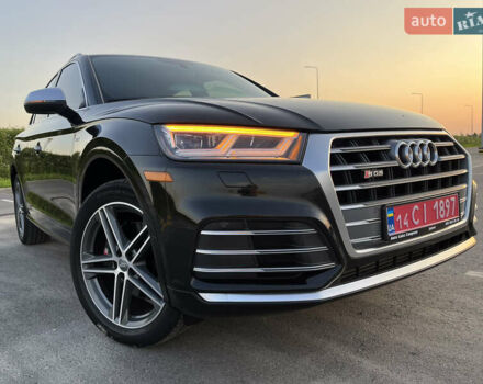 Черный Ауди SQ5, объемом двигателя 3 л и пробегом 88 тыс. км за 28900 $, фото 1 на Automoto.ua