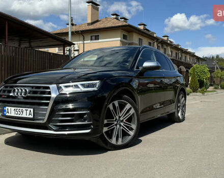 Черный Ауди SQ5, объемом двигателя 3 л и пробегом 77 тыс. км за 34500 $, фото 1 на Automoto.ua