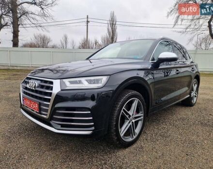 Черный Ауди SQ5, объемом двигателя 3 л и пробегом 76 тыс. км за 35500 $, фото 1 на Automoto.ua