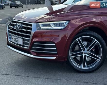 Красный Ауди SQ5, объемом двигателя 3 л и пробегом 69 тыс. км за 41500 $, фото 1 на Automoto.ua