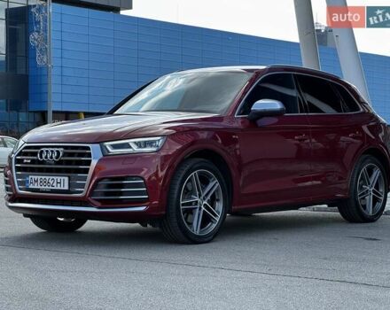 Красный Ауди SQ5, объемом двигателя 3 л и пробегом 69 тыс. км за 41500 $, фото 5 на Automoto.ua