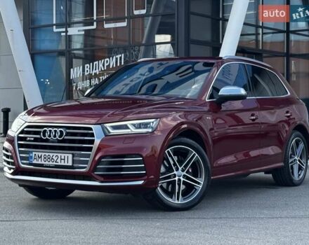 Красный Ауди SQ5, объемом двигателя 3 л и пробегом 69 тыс. км за 41500 $, фото 1 на Automoto.ua