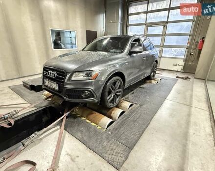 Серый Ауди SQ5, объемом двигателя 3 л и пробегом 129 тыс. км за 24900 $, фото 6 на Automoto.ua
