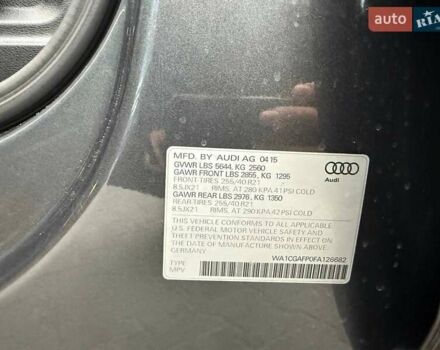 Серый Ауди SQ5, объемом двигателя 3 л и пробегом 142 тыс. км за 22300 $, фото 32 на Automoto.ua