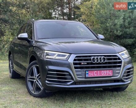 Серый Ауди SQ5, объемом двигателя 3 л и пробегом 97 тыс. км за 31499 $, фото 3 на Automoto.ua