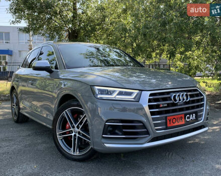 Сірий Ауді SQ5, об'ємом двигуна 3 л та пробігом 69 тис. км за 41999 $, фото 12 на Automoto.ua