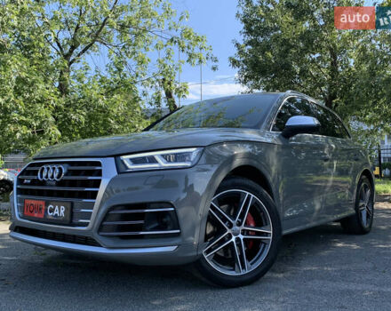Сірий Ауді SQ5, об'ємом двигуна 3 л та пробігом 69 тис. км за 41999 $, фото 3 на Automoto.ua