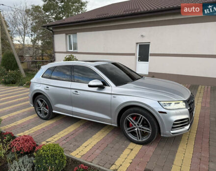Ауди SQ5 2018 в Теплике на Automoto.ua Серый Ауди SQ5, объемом двигателя 3 л и пробегом 134 тыс. км за 27200 $, фото 12 на Automoto.ua