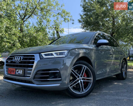 Серый Ауди SQ5, объемом двигателя 3 л и пробегом 69 тыс. км за 44000 $, фото 4 на Automoto.ua