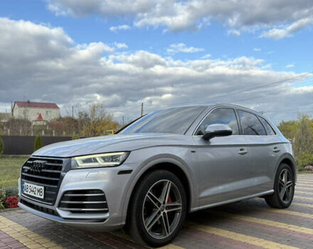 Ауди SQ5 2018 в Теплике на Automoto.ua Серый Ауди SQ5, объемом двигателя 3 л и пробегом 134 тыс. км за 27200 $, фото 14 на Automoto.ua