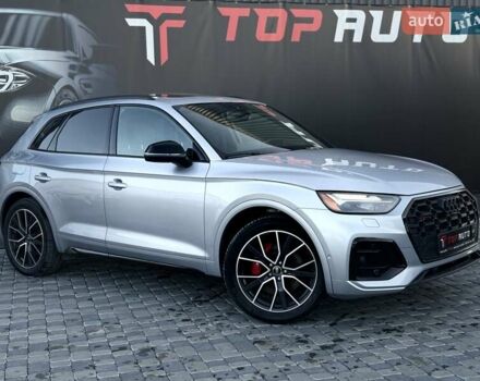 Сірий Ауді SQ5, об'ємом двигуна 3 л та пробігом 18 тис. км за 35500 $, фото 6 на Automoto.ua