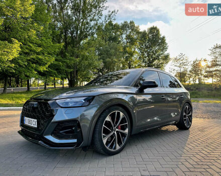 Серый Ауди SQ5, объемом двигателя 3 л и пробегом 48 тыс. км за 52999 $, фото 1 на Automoto.ua