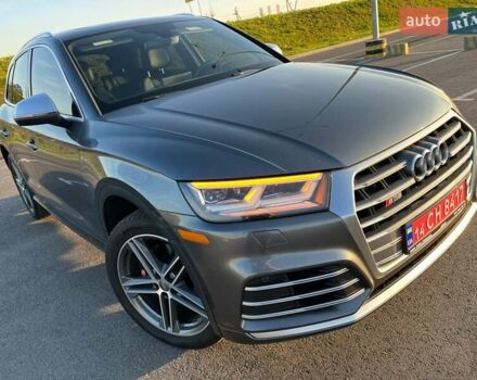 Серый Ауди SQ5, объемом двигателя 3 л и пробегом 78 тыс. км за 27500 $, фото 1 на Automoto.ua