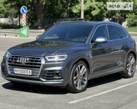 Серый Ауди SQ5, объемом двигателя 3 л и пробегом 59 тыс. км за 48900 $, фото 1 на Automoto.ua