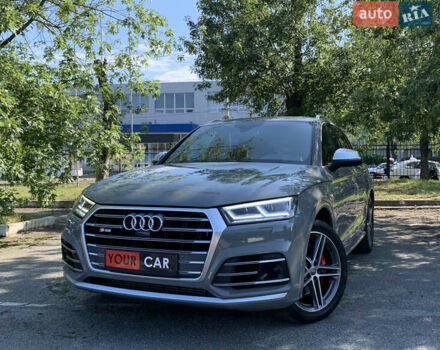 Серый Ауди SQ5, объемом двигателя 3 л и пробегом 69 тыс. км за 42999 $, фото 1 на Automoto.ua