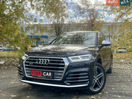 Серый Ауди SQ5, объемом двигателя 3 л и пробегом 98 тыс. км за 34999 $, фото 1 на Automoto.ua