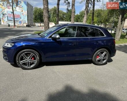 Синий Ауди SQ5, объемом двигателя 3 л и пробегом 25 тыс. км за 39000 $, фото 6 на Automoto.ua