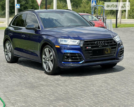 Синій Ауді SQ5, об'ємом двигуна 3 л та пробігом 180 тис. км за 37900 $, фото 8 на Automoto.ua