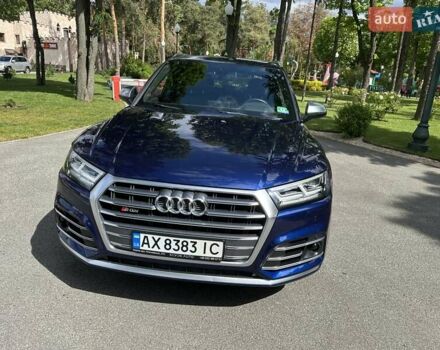 Синий Ауди SQ5, объемом двигателя 3 л и пробегом 25 тыс. км за 39000 $, фото 8 на Automoto.ua
