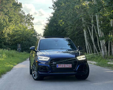 Синій Ауді SQ5, об'ємом двигуна 3 л та пробігом 181 тис. км за 35500 $, фото 1 на Automoto.ua