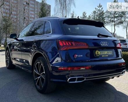 Синий Ауди SQ5, объемом двигателя 3 л и пробегом 38 тыс. км за 45500 $, фото 4 на Automoto.ua