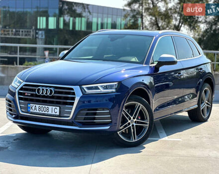Синий Ауди SQ5, объемом двигателя 3 л и пробегом 98 тыс. км за 33900 $, фото 2 на Automoto.ua