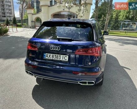 Синий Ауди SQ5, объемом двигателя 3 л и пробегом 25 тыс. км за 39000 $, фото 4 на Automoto.ua