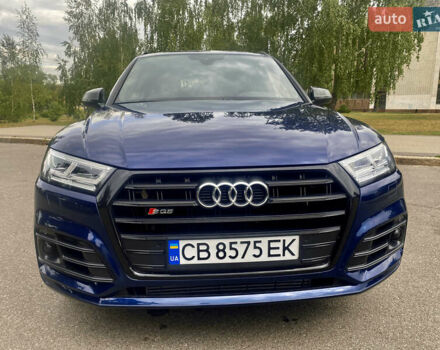 Синій Ауді SQ5, об'ємом двигуна 3 л та пробігом 28 тис. км за 36900 $, фото 1 на Automoto.ua