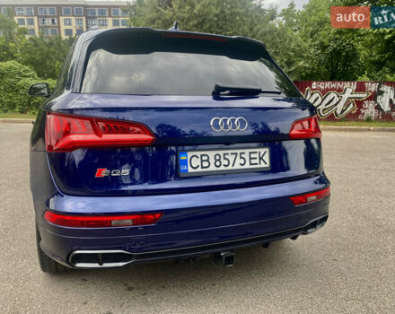 Синій Ауді SQ5, об'ємом двигуна 3 л та пробігом 28 тис. км за 36900 $, фото 8 на Automoto.ua
