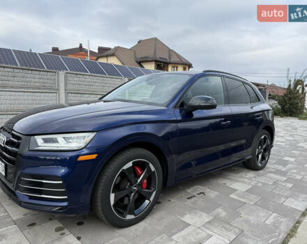 Синий Ауди SQ5, объемом двигателя 3 л и пробегом 110 тыс. км за 34999 $, фото 1 на Automoto.ua