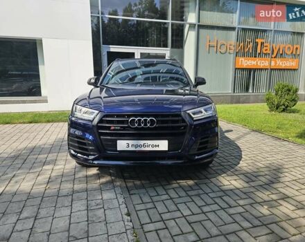 Синий Ауди SQ5, объемом двигателя 3 л и пробегом 121 тыс. км за 33890 $, фото 1 на Automoto.ua