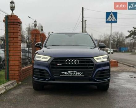 Синий Ауди SQ5, объемом двигателя 3 л и пробегом 65 тыс. км за 35000 $, фото 1 на Automoto.ua