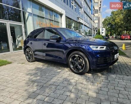 Синий Ауди SQ5, объемом двигателя 3 л и пробегом 121 тыс. км за 33890 $, фото 3 на Automoto.ua