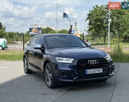 Синий Ауди SQ5, объемом двигателя 3 л и пробегом 41 тыс. км за 63500 $, фото 2 на Automoto.ua