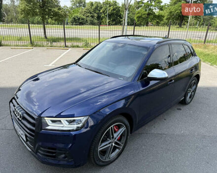 Синий Ауди SQ5, объемом двигателя 3 л и пробегом 42 тыс. км за 53500 $, фото 12 на Automoto.ua
