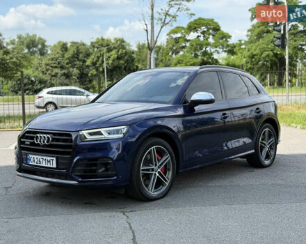 Синий Ауди SQ5, объемом двигателя 3 л и пробегом 42 тыс. км за 53500 $, фото 3 на Automoto.ua