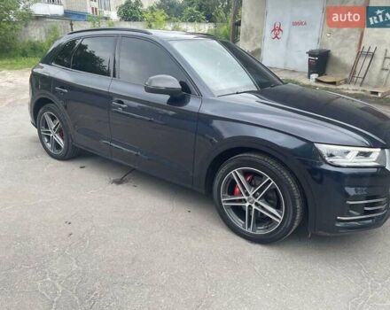 Синий Ауди SQ5, объемом двигателя 3 л и пробегом 52 тыс. км за 44800 $, фото 1 на Automoto.ua
