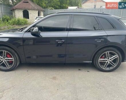 Синий Ауди SQ5, объемом двигателя 3 л и пробегом 52 тыс. км за 44800 $, фото 3 на Automoto.ua