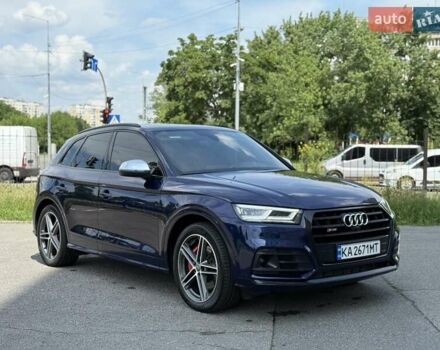 Синий Ауди SQ5, объемом двигателя 3 л и пробегом 41 тыс. км за 63500 $, фото 1 на Automoto.ua