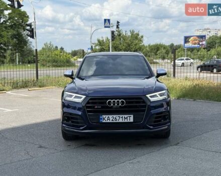 Синий Ауди SQ5, объемом двигателя 3 л и пробегом 41 тыс. км за 63500 $, фото 3 на Automoto.ua