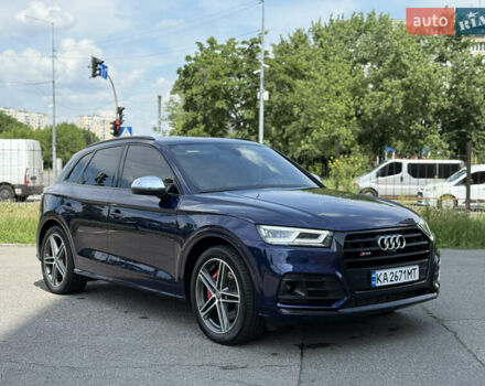 Синий Ауди SQ5, объемом двигателя 3 л и пробегом 42 тыс. км за 53500 $, фото 6 на Automoto.ua