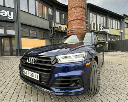 Ауди SQ5 2020 в Коломые на Automoto.ua Синий Ауди SQ5, объемом двигателя 3 л и пробегом 82 тыс. км за 38500 $, фото 3 на Automoto.ua