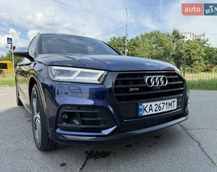 Синий Ауди SQ5, объемом двигателя 3 л и пробегом 42 тыс. км за 53500 $, фото 7 на Automoto.ua