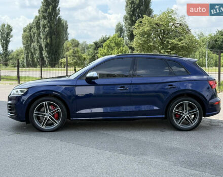 Синий Ауди SQ5, объемом двигателя 3 л и пробегом 42 тыс. км за 53500 $, фото 1 на Automoto.ua
