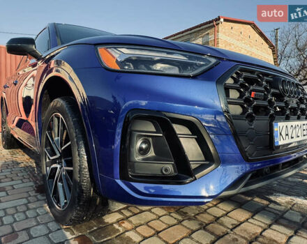 Синий Ауди SQ5, объемом двигателя 3 л и пробегом 49 тыс. км за 38500 $, фото 2 на Automoto.ua