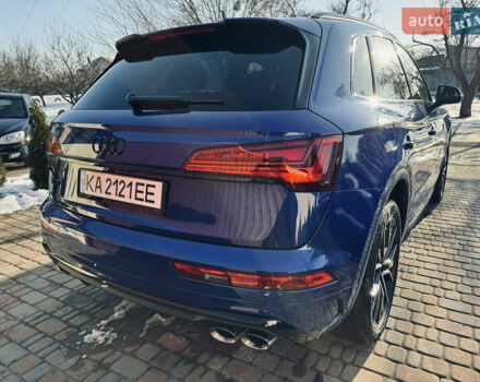 Синий Ауди SQ5, объемом двигателя 3 л и пробегом 49 тыс. км за 38500 $, фото 6 на Automoto.ua