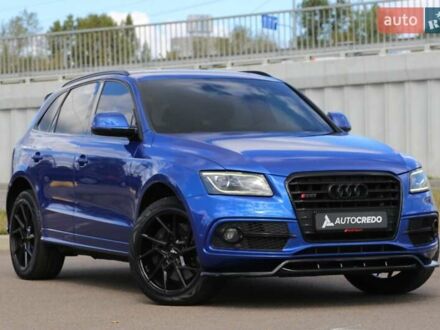 Синій Ауді SQ5, об'ємом двигуна 3 л та пробігом 156 тис. км за 25500 $, фото 1 на Automoto.ua
