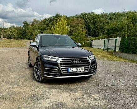 Синий Ауди SQ5, объемом двигателя 3 л и пробегом 158 тыс. км за 23700 $, фото 1 на Automoto.ua