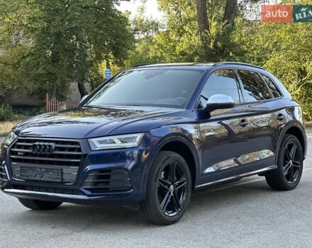 Синий Ауди SQ5, объемом двигателя 3 л и пробегом 171 тыс. км за 34500 $, фото 1 на Automoto.ua